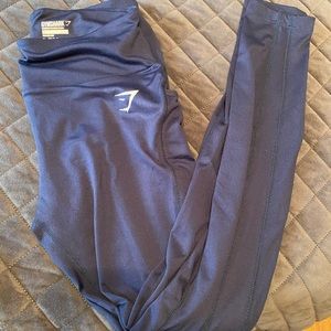 Navy blue gymshark leggings